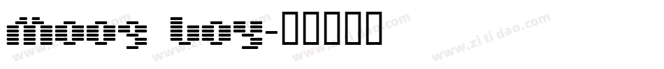 Moog Boy字体转换